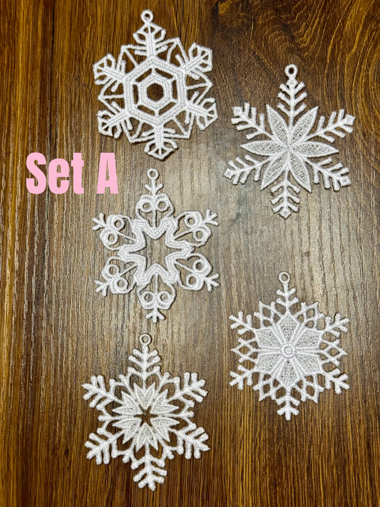 Snowflake Ornament Set