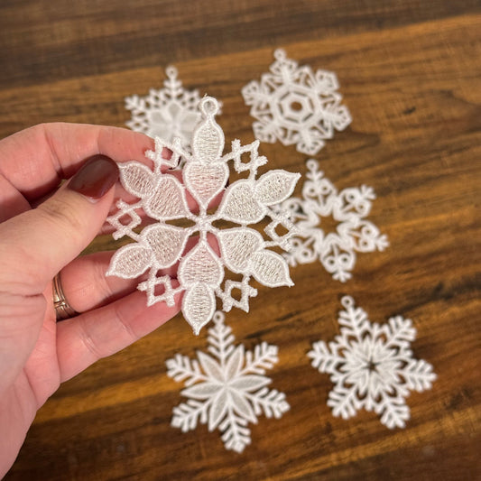 Snowflake Ornament Set