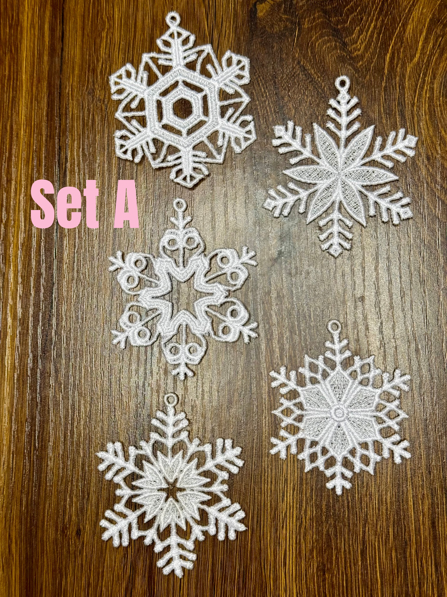 Snowflake Ornament Set