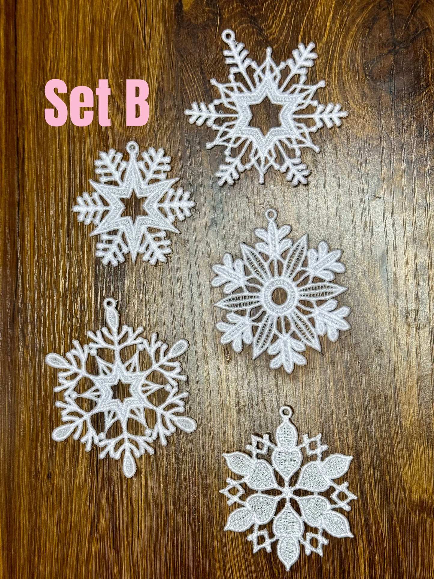 Snowflake Ornament Set