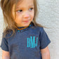 Toddler Monogramed T-Shirt